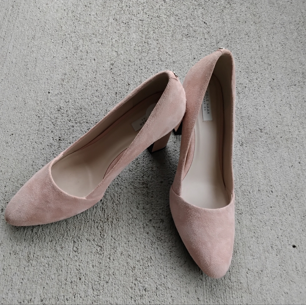 Cole Haan Kinslee Suede Heels
